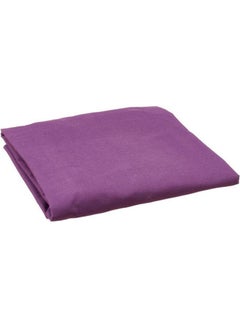 Buy Fitting Bed Sheet Cotton Dark Purple 200x200cm in Egypt