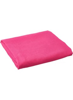 Buy Fitting Bed Sheet Cotton Pink 100X200cm in Egypt