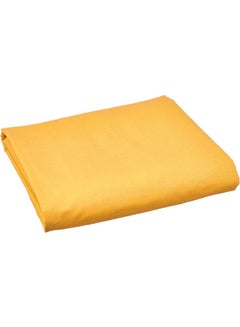 Buy Fitting Bed Sheet Cotton Yellow 100X200cm in Egypt