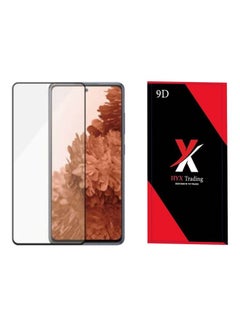 Buy 5D Screen Protector For Samsung Galaxy S21 Plus Clear/Black in Saudi Arabia