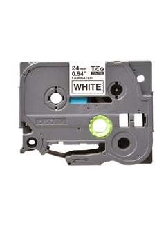 Buy TZE-251 P-Touch Tape Black/White in UAE