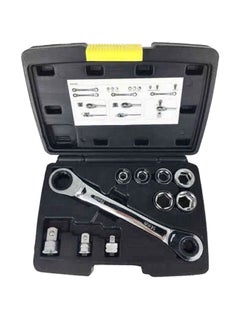 Buy Socket Wrench Set Silver 25x25x35cm in Saudi Arabia