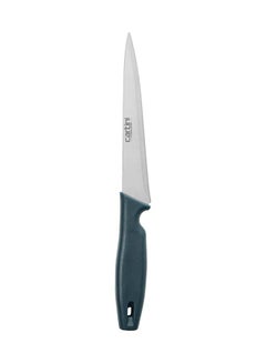 Buy Stainless Steel Fine Dicing Knife Blue/Silver 27.6cm in Saudi Arabia