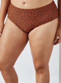 Buy Curve Madison Bikini Bottom Tobacco Brown in UAE