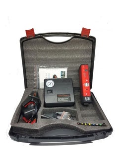Buy Jump Starter Power Bank Set With Compressor For Car in Saudi Arabia
