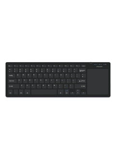 Buy Wireless Keyboard With Touchpad Black in UAE