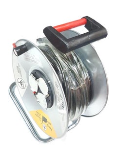 Buy Heavy Duty Electric Cable Silver/Black/Red in Saudi Arabia