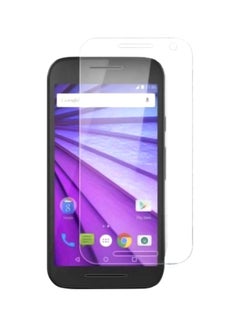 Buy Shockproof Tempered Glass Screen Protector For Motorola Moto G3 Clear in UAE