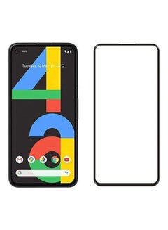 Buy Full Coverage Tempered Glass For Google Pixel 4a Clear in UAE