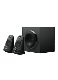 Buy 2.1 Channel Speaker System With Subwoofer Black in Saudi Arabia