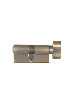 Buy Euro Profile Key And Turn Door Cylinder Antique Brass in Saudi Arabia