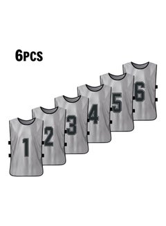 اشتري Pack Of 6 Football Jersey Vest Set في السعودية