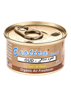 Buy Oud Scent Organic Car Air Freshener in UAE