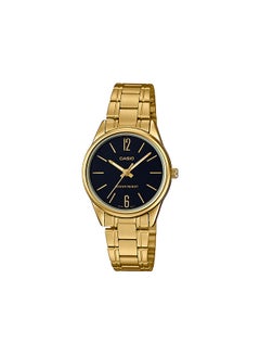 Buy Women's Water Resistant Stainless Steel Analog Wrist Watch LTP-V005G-1BUDF - 34 mm - Gold in Egypt