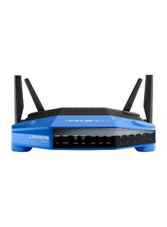 Buy WRT1900AC Broadband Router Black/Blue in Egypt