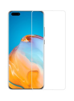 Buy Tempered  Glass Screen Protector For Oppo Reno 4 Clear in UAE