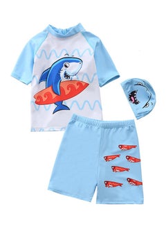 Buy Boys Swimming Suit Set 100cm in UAE