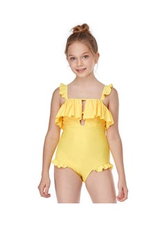 Buy Girls Swimming Suit Set 140cm in UAE