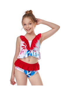 Buy Girls Swimming Suit Set 140cm in UAE