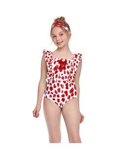 Buy Girls Swimming Suit Set 152cm in UAE