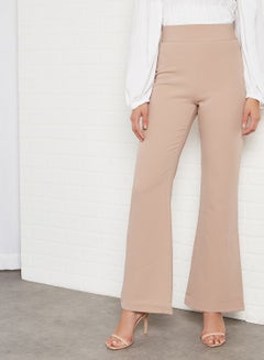 Buy Wide Leg Pants Mink in UAE