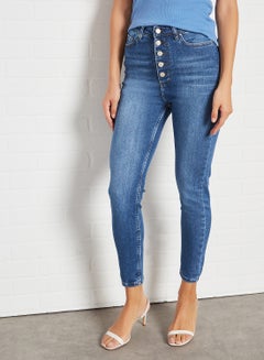 Buy Classic Skinny Jeans Navy in UAE