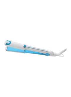 Buy Hair Straightener White/Blue in Saudi Arabia