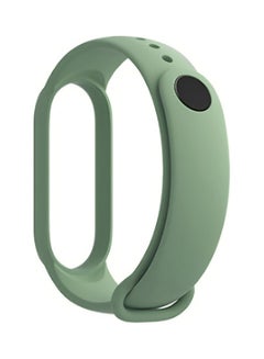 Buy Replacement Strap For Xiaomi Mi Band 6 Smartwatch Green in Saudi Arabia