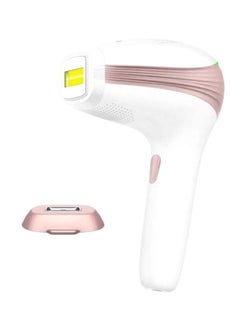 Buy Laser Hair Removal Epilator Device White/Rose Gold in UAE