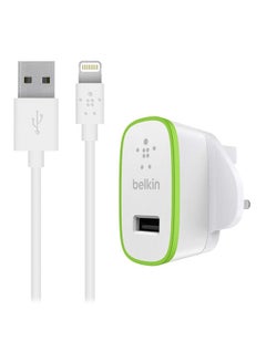 Buy USB Charger With Cable White/Green in UAE