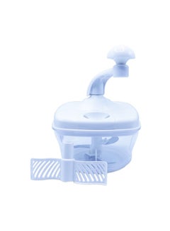 Buy Plastic Onion Chopper With Handle White in Saudi Arabia