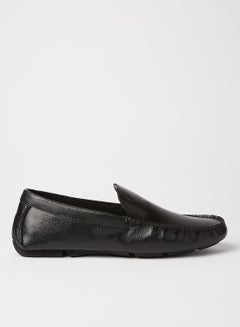 red tape black casual loafers