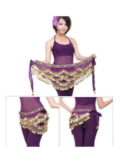 Buy Belly Dance Waist Chain Purple in UAE