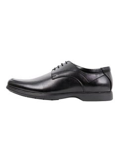 Buy Synthetic Lace Up Comfort Shoes Black in UAE