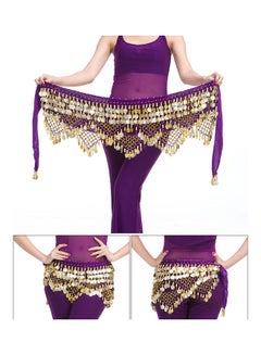 Buy Belly Dance Waist Chain Purple in Saudi Arabia