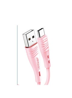 Buy Fast Charging for Type-C  USB Cable Pink in UAE