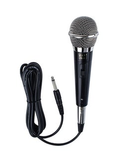 Buy Wired Dynamic High Fidelity Microphone Black in Saudi Arabia