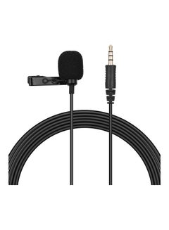 Buy Lavalier Microphone Black in Saudi Arabia