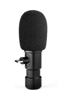 Buy Type-C Smartphone Microphone Black in Saudi Arabia