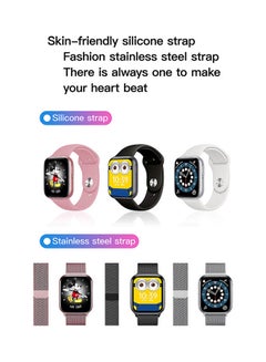Shop Generic Smart Watch P80S 1.6-Inch IPS Screen Fitness Tracker White  online in Dubai, Abu Dhabi and all UAE