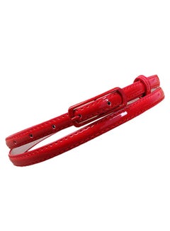 Buy Casual Belt Red in Saudi Arabia