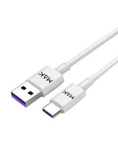 Buy Type-C To USB Charging And Data Cable White in Saudi Arabia