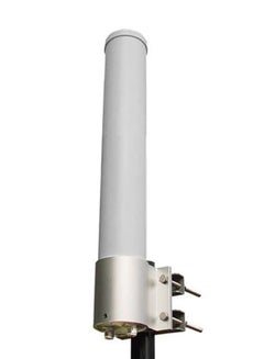 Buy 5.1-5.8 Ghz 13 Dbi Dual Polarity Mimo Omni Directional Antenna - N-Female Connectors White in UAE