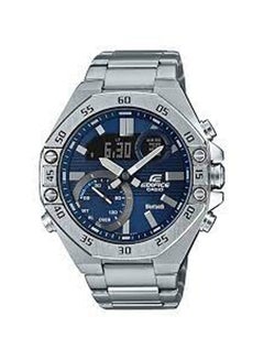 Buy Men's Edifice Stainless Steel Watch Ecb-10D-2Adf - 51 mm - Silver in Egypt