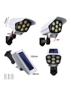 Buy Solar Monitoring Lamp Human Body Induction - Light Operated White And White And Black in Saudi Arabia