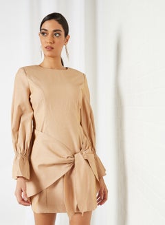 Buy Charon Dress Camel in Saudi Arabia