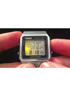 CASIO Men's Classic Quartz Digital Watch A500WA-7DF - 34 mm - Silver KSA |  Riyadh, Jeddah