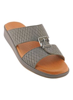 Buy Comfortable Buckle Style Arabic Sandals Green in UAE