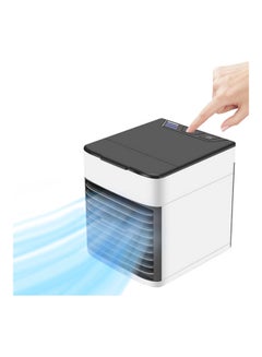 Buy 7-LED Colour Portable Desktop Air Cooler Humidifier NE-CH12094 White/Black in Egypt