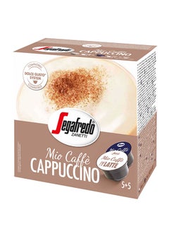 Buy Mio Caffe Cappuccino   Dolce Gusto Compatible Capsules 107.5grams in UAE